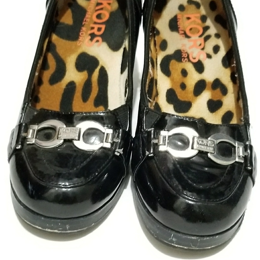 Kors Michael Kors Patent Animal Pumps Heels - Picture 5 of 6